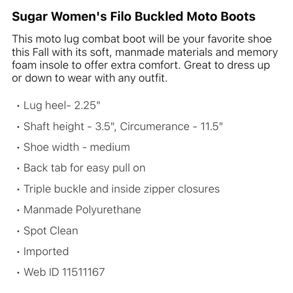 ‼️Reserved Bundle(3):Sugar Filo Moto Boot, Inc Leggings, True Grit Boucle Jacket - Picture 4 of 14